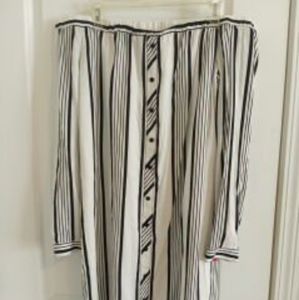 Black and white dress